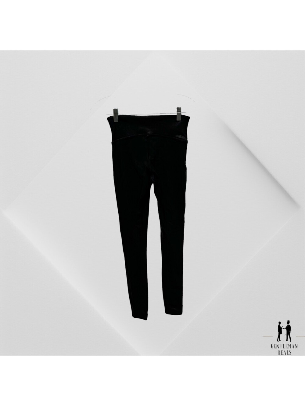 Spanx Faux Leather Leggings Black Women's Small S p Skinny 2437 - Picture 3 of 10